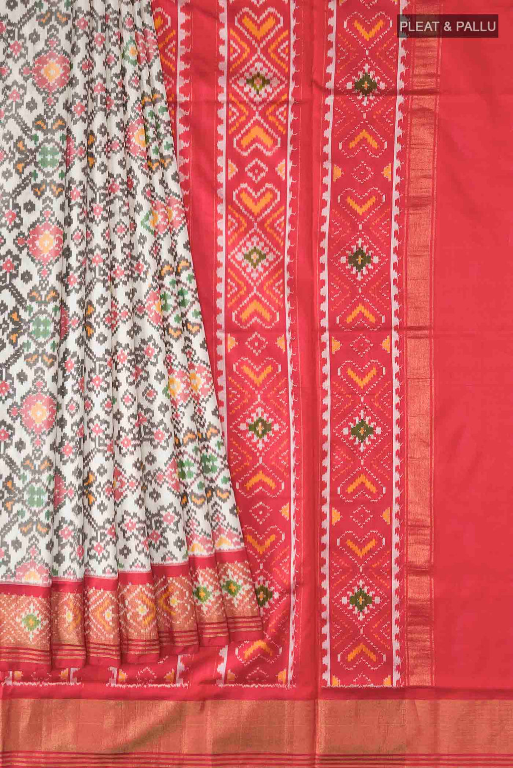 pleats pallu