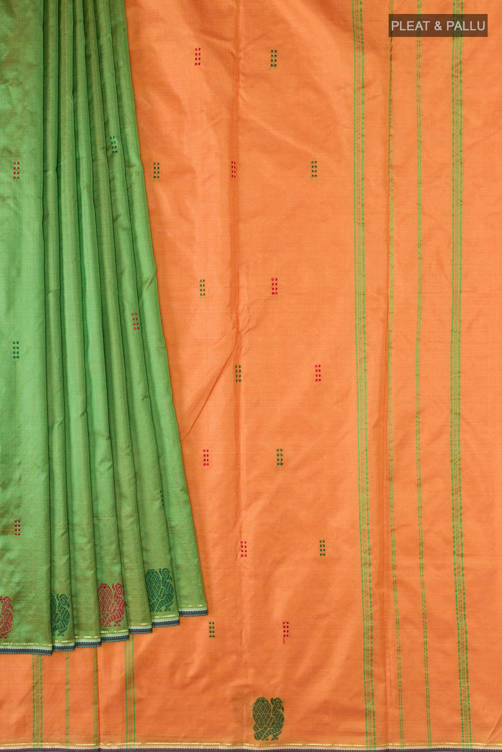 pleats pallu