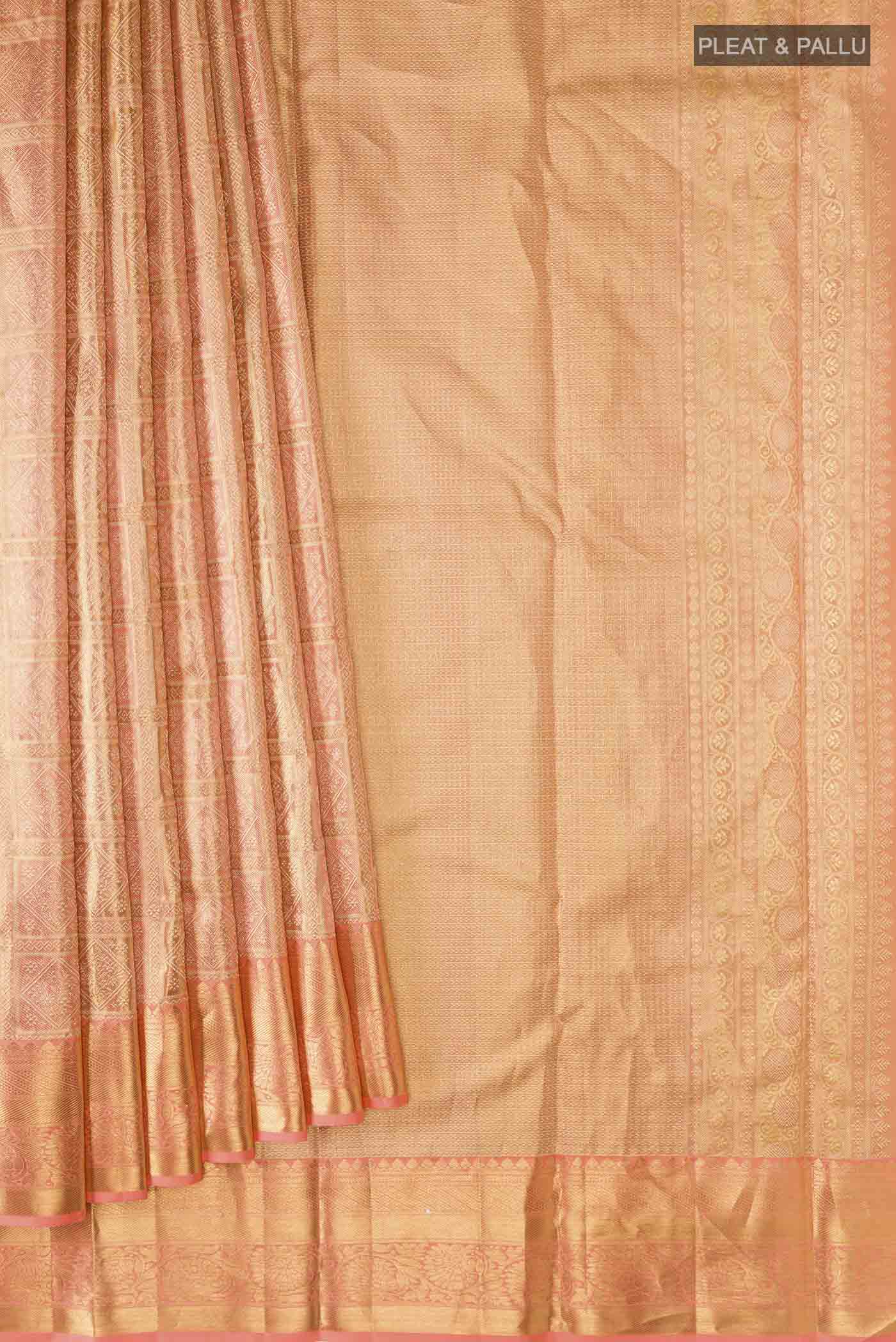 pleats pallu