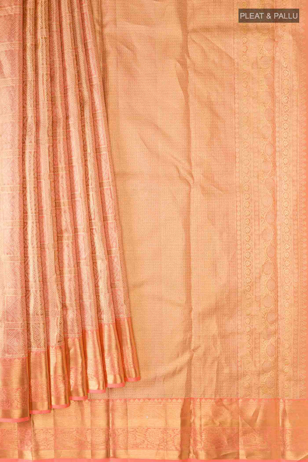 pleats pallu
