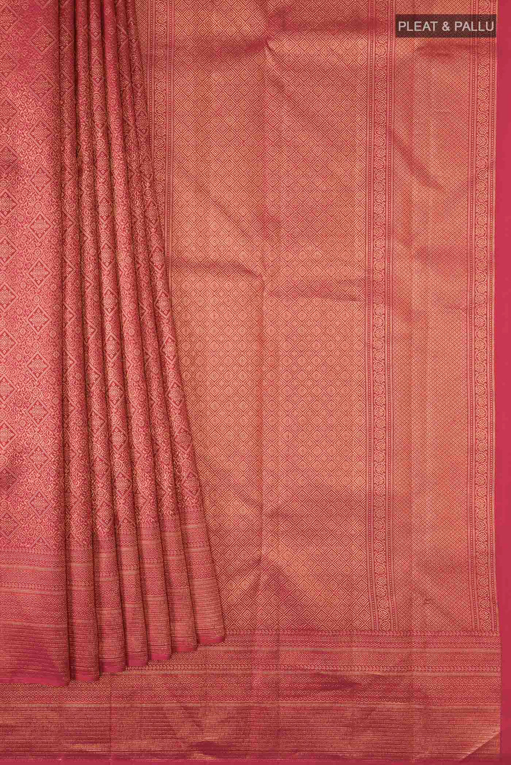 pleats pallu