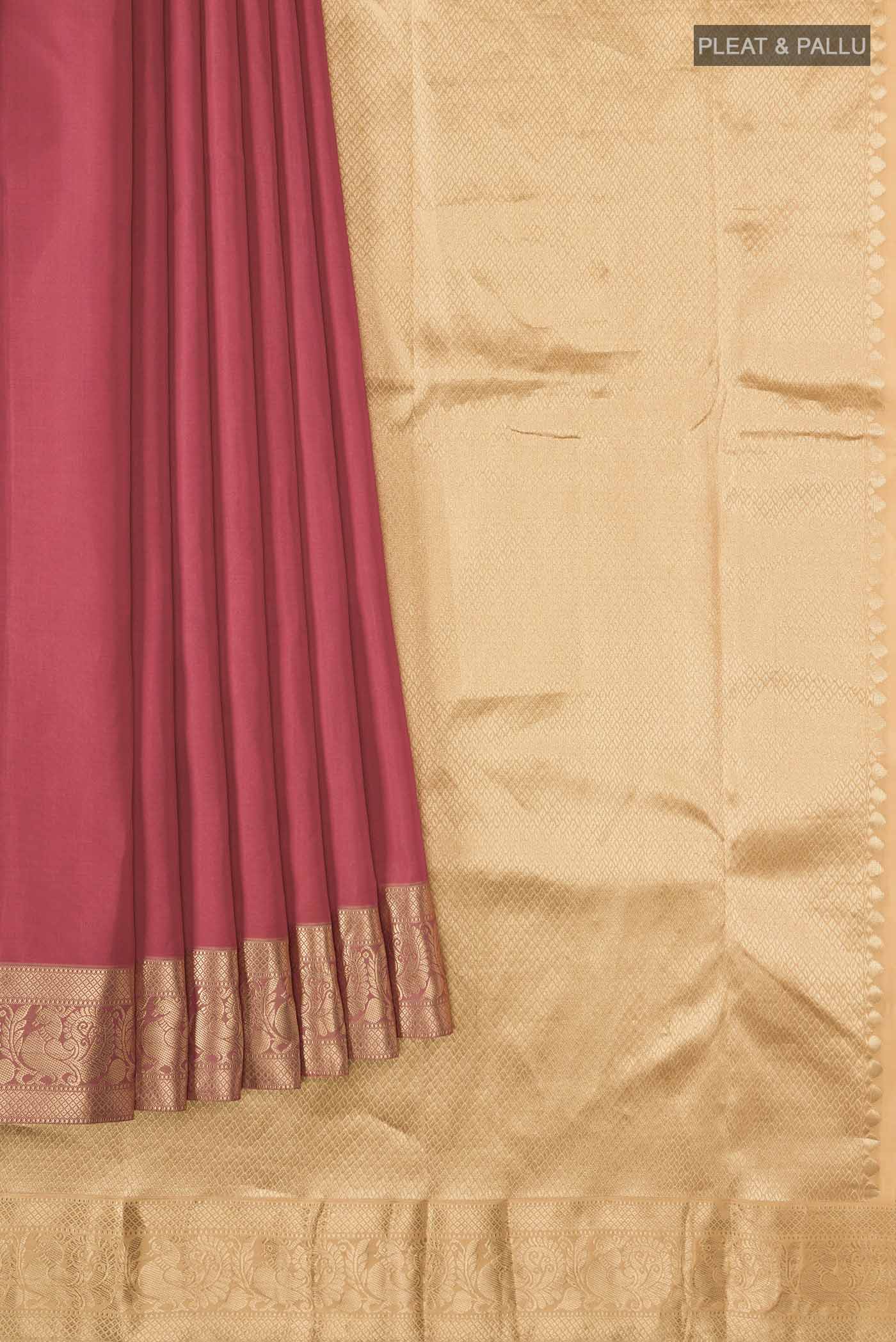 pleats pallu