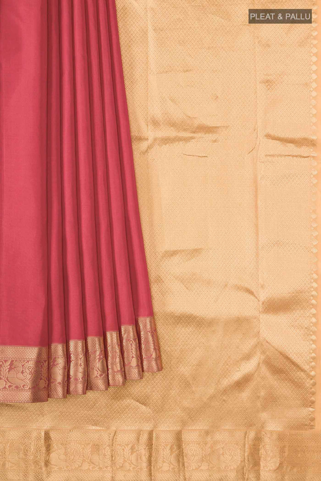 pleats pallu