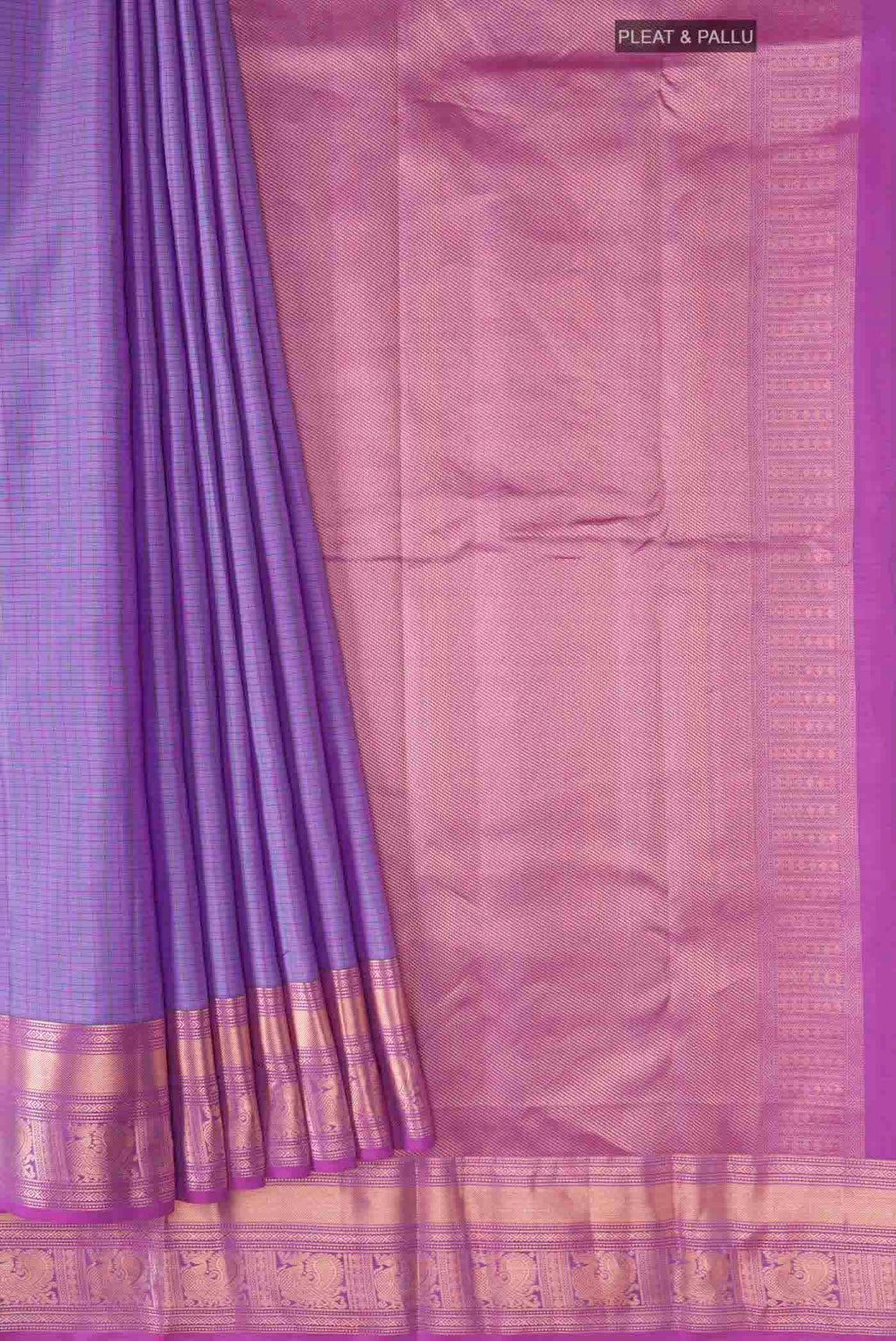 pleats pallu