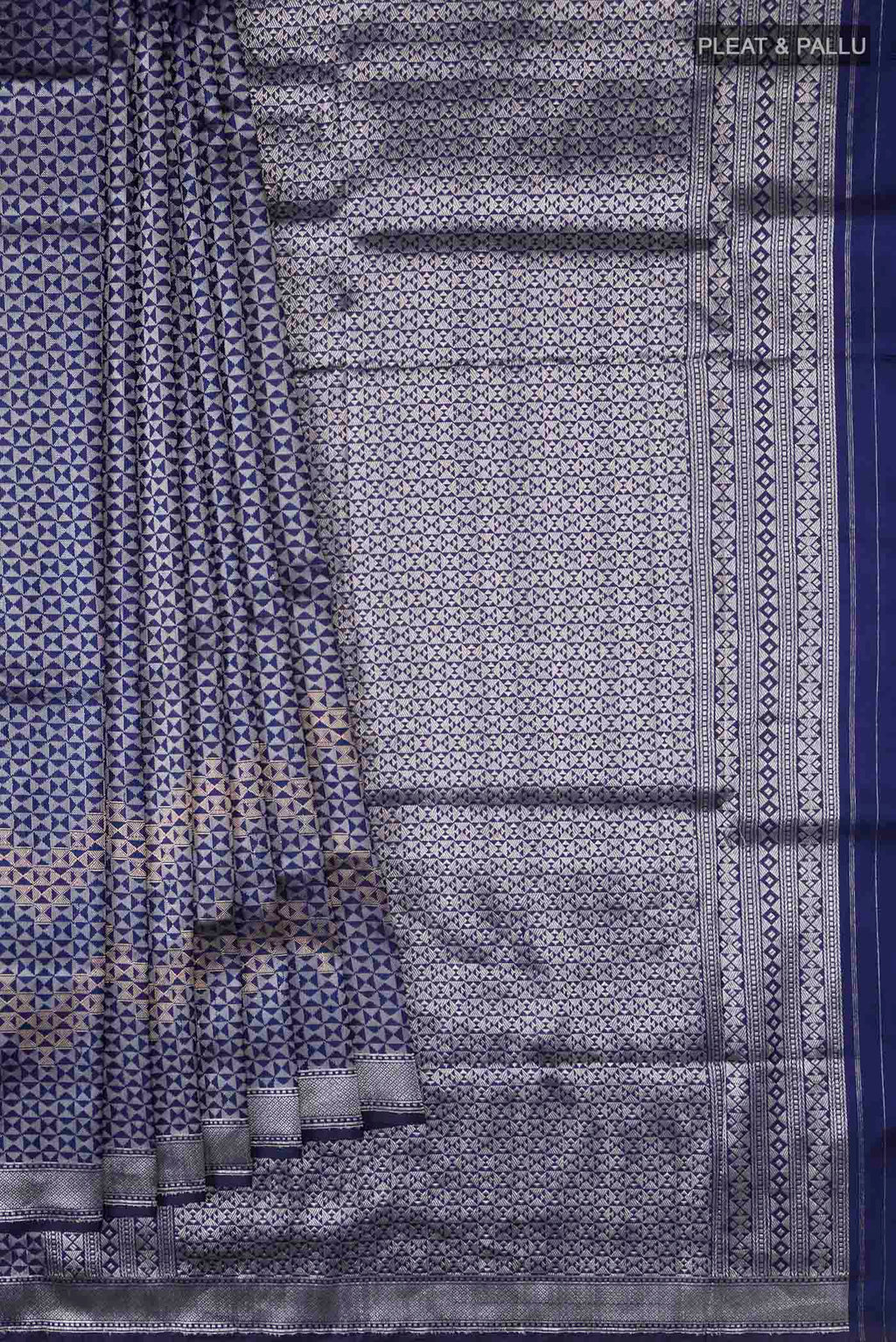 pleats pallu