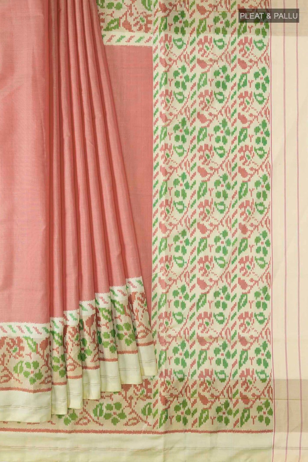 pleats pallu