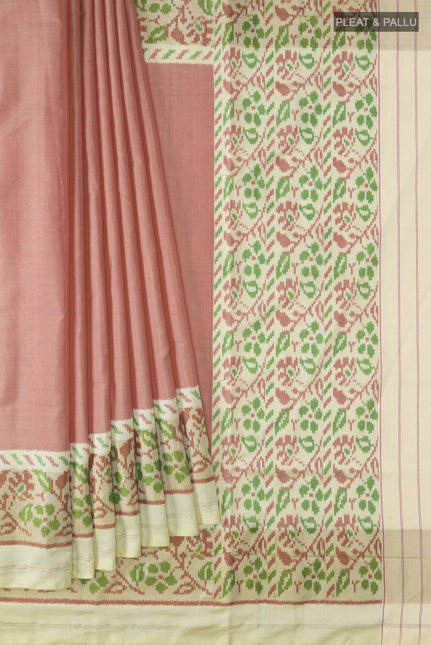 pleats pallu