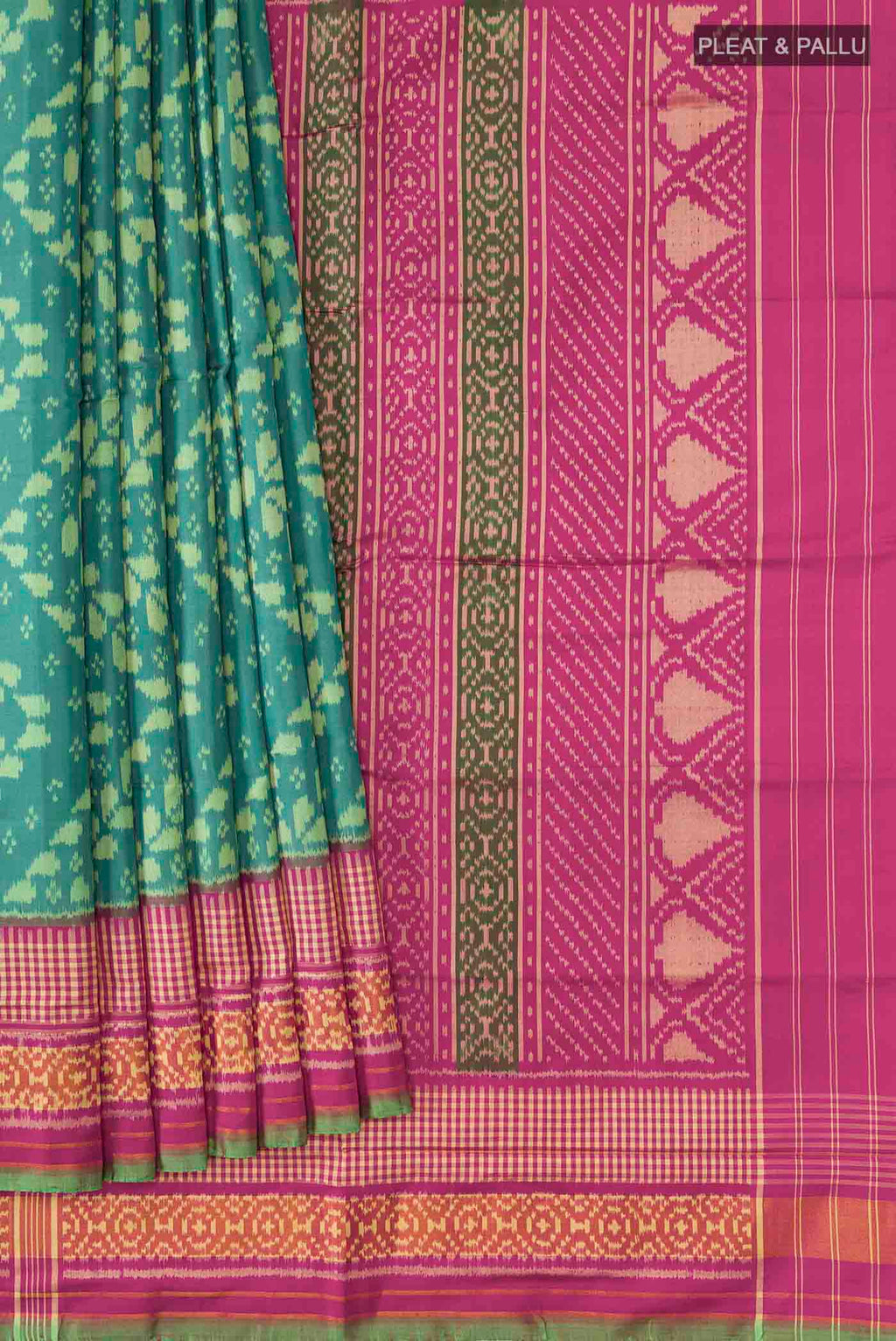 pleats pallu