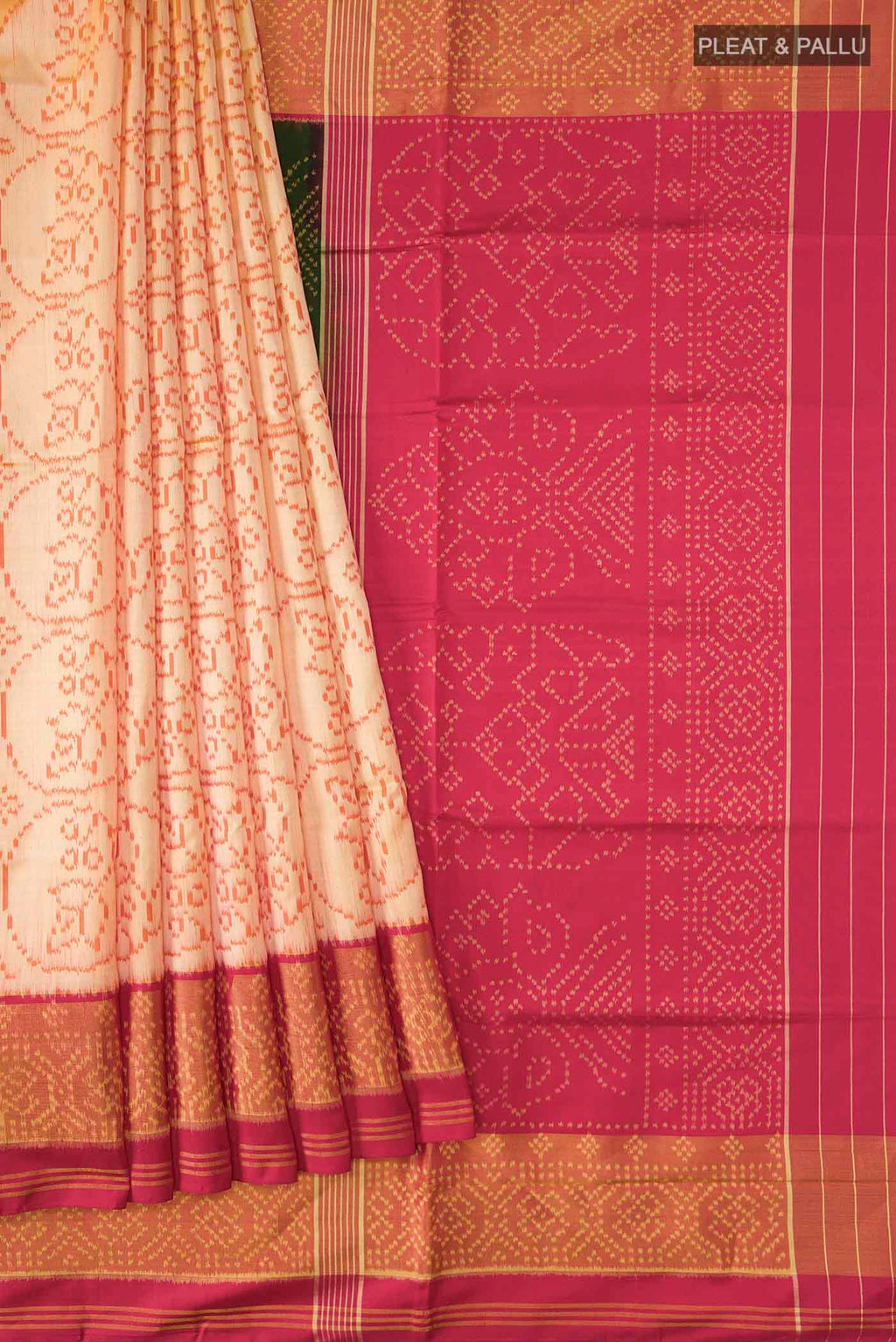 pleats pallu