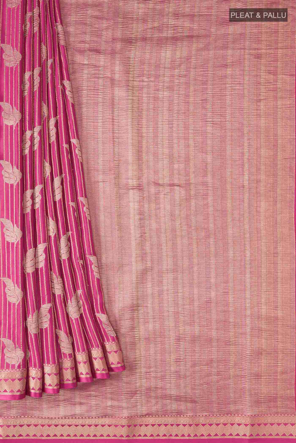 pleats pallu