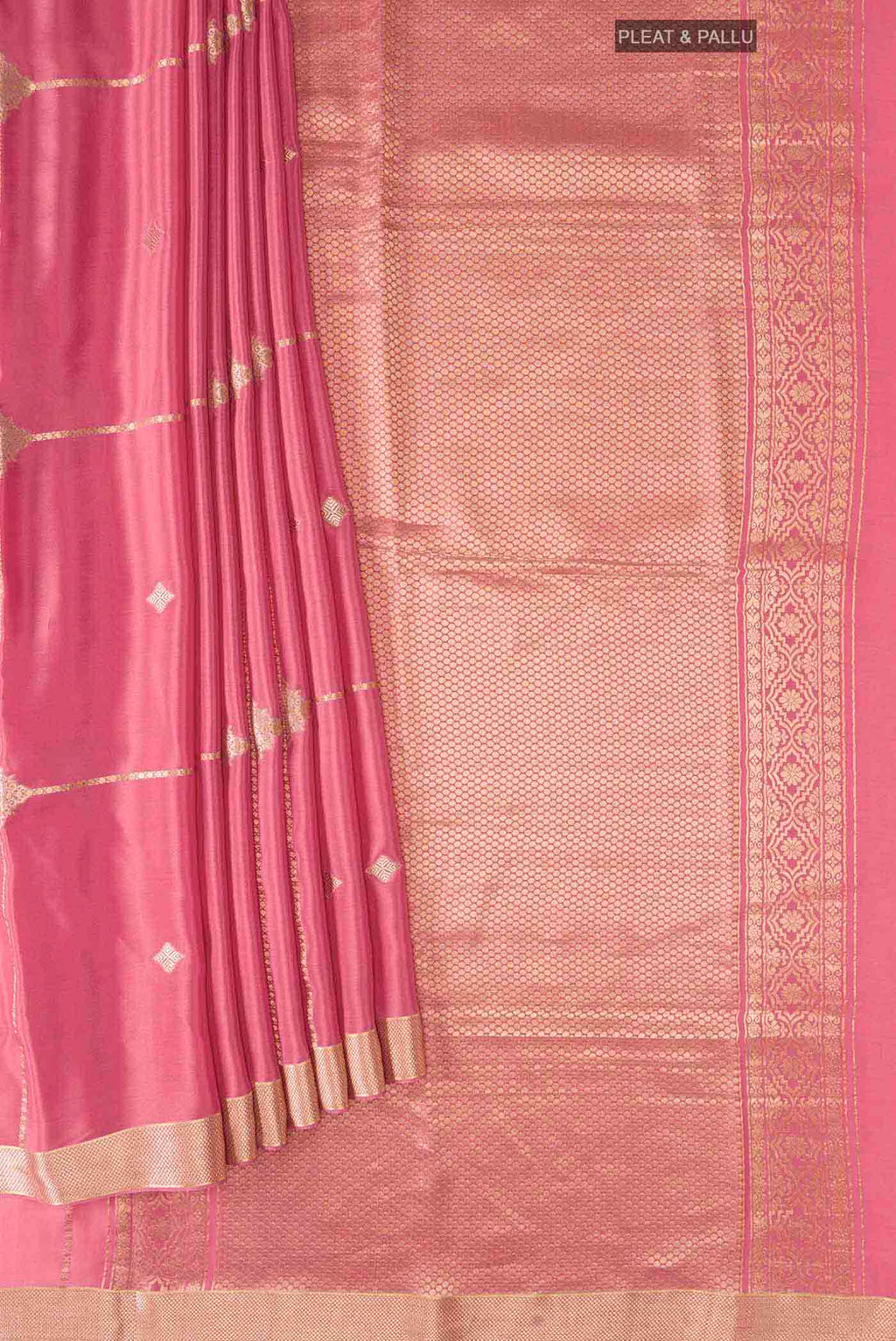 pleats pallu