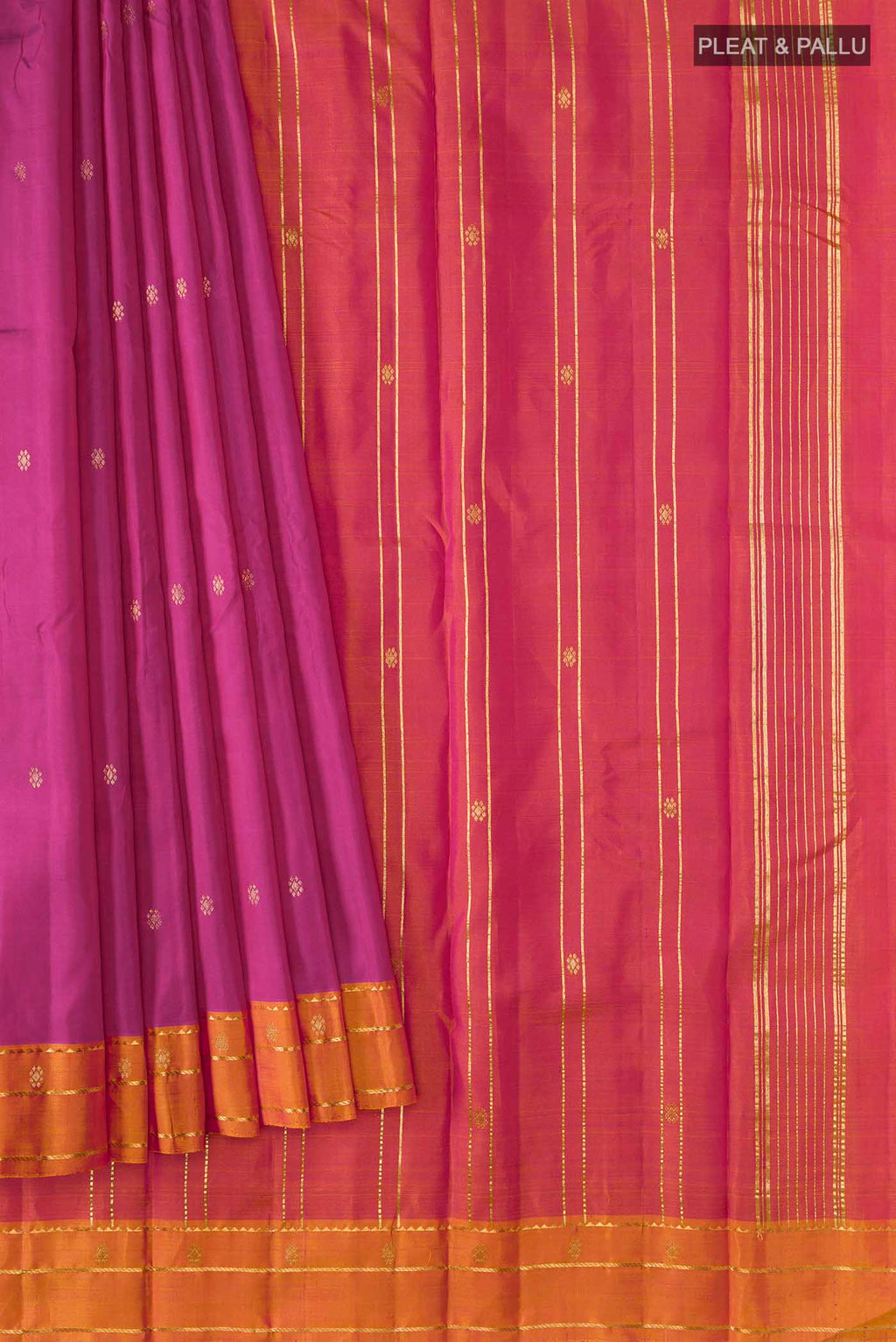 pleats pallu