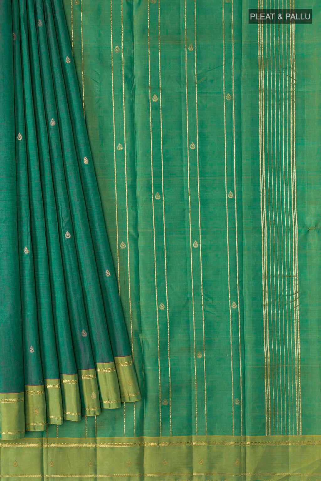 pleats pallu