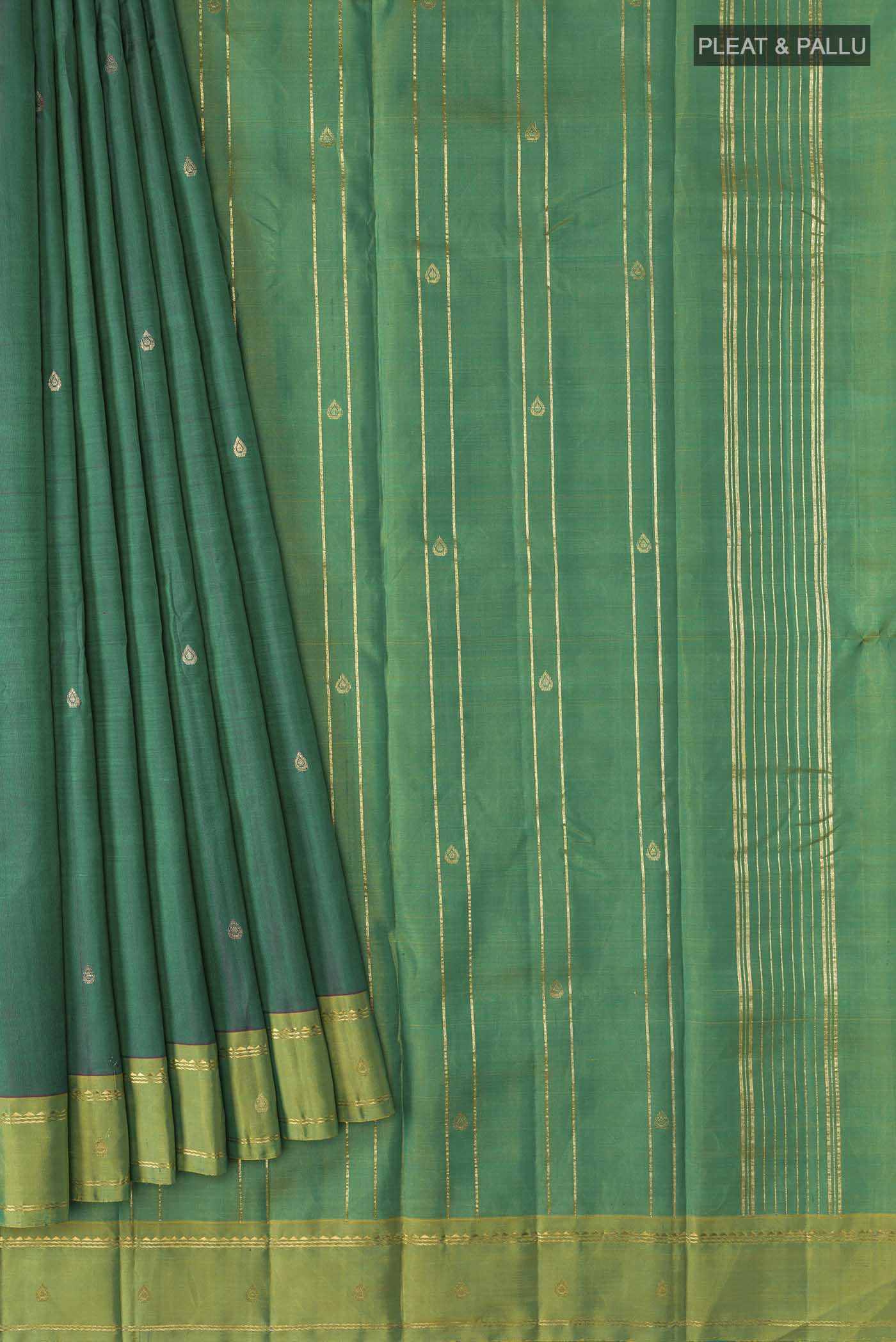 pleats pallu