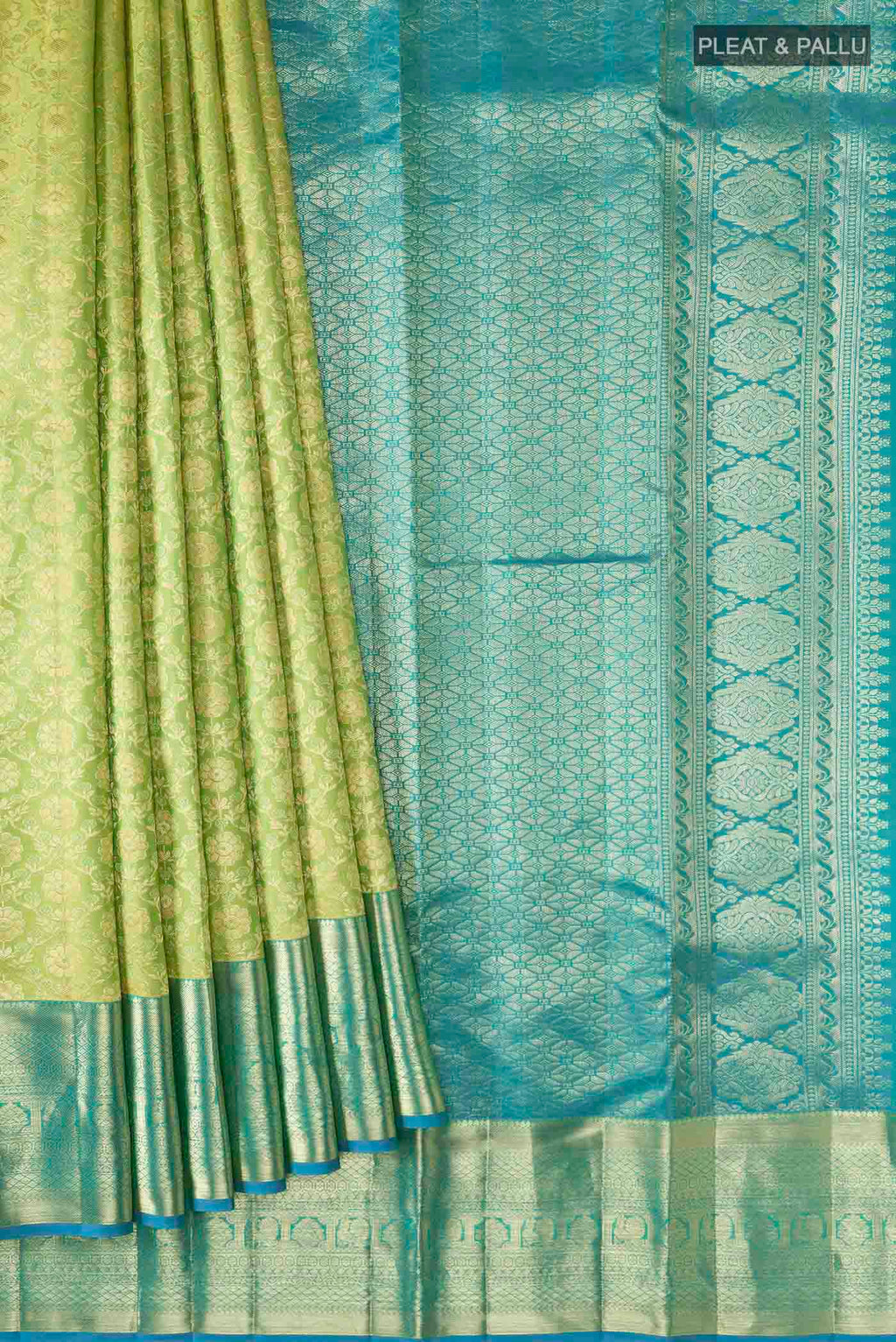 pleats pallu