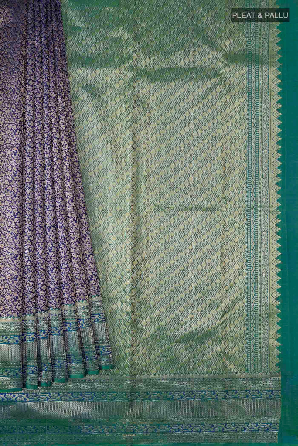 pleats pallu