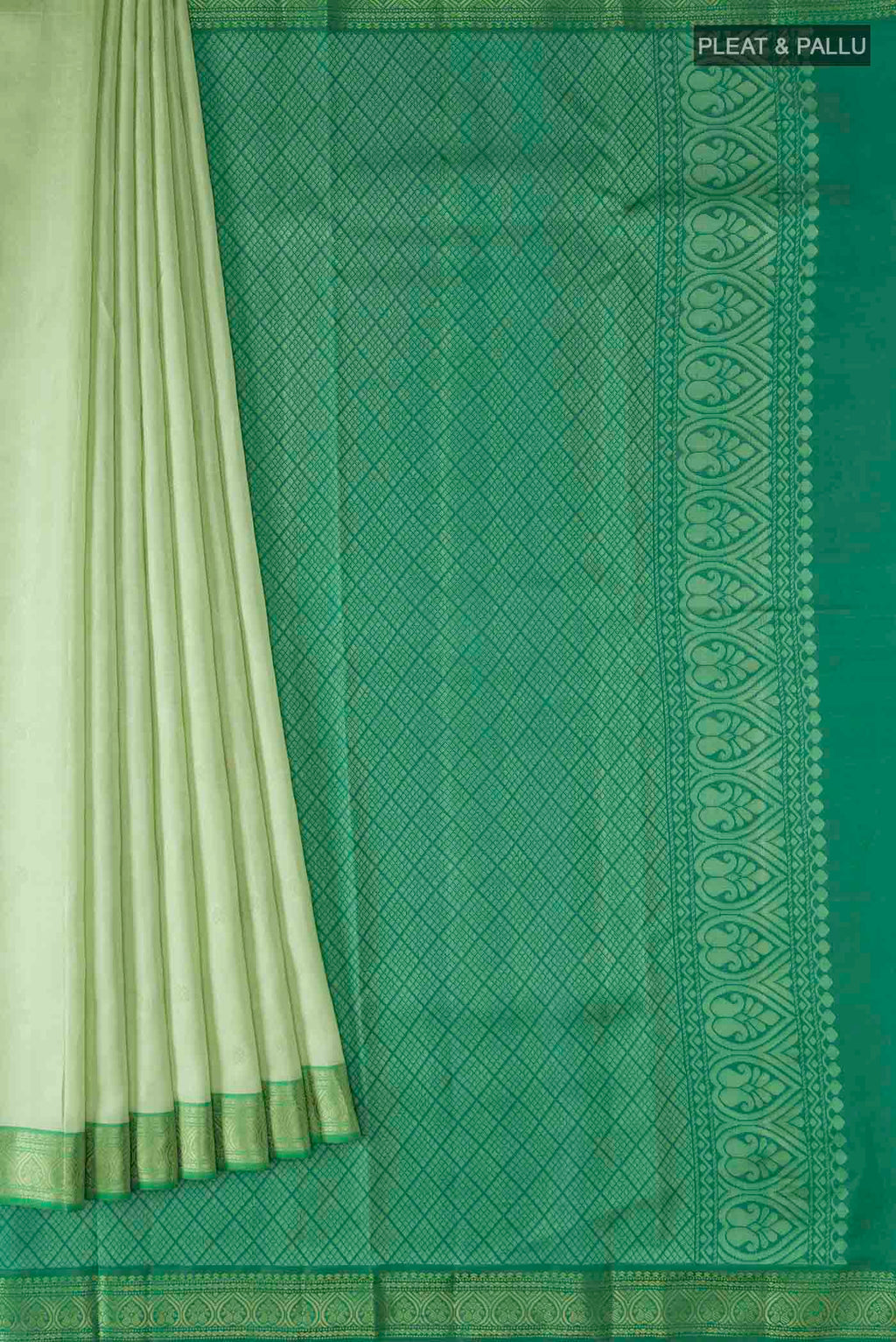 pleats pallu