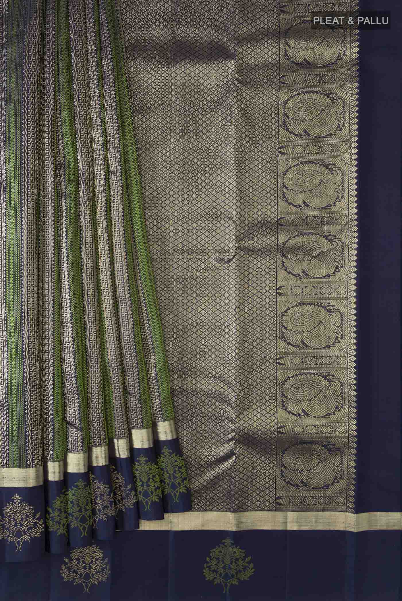pleats pallu