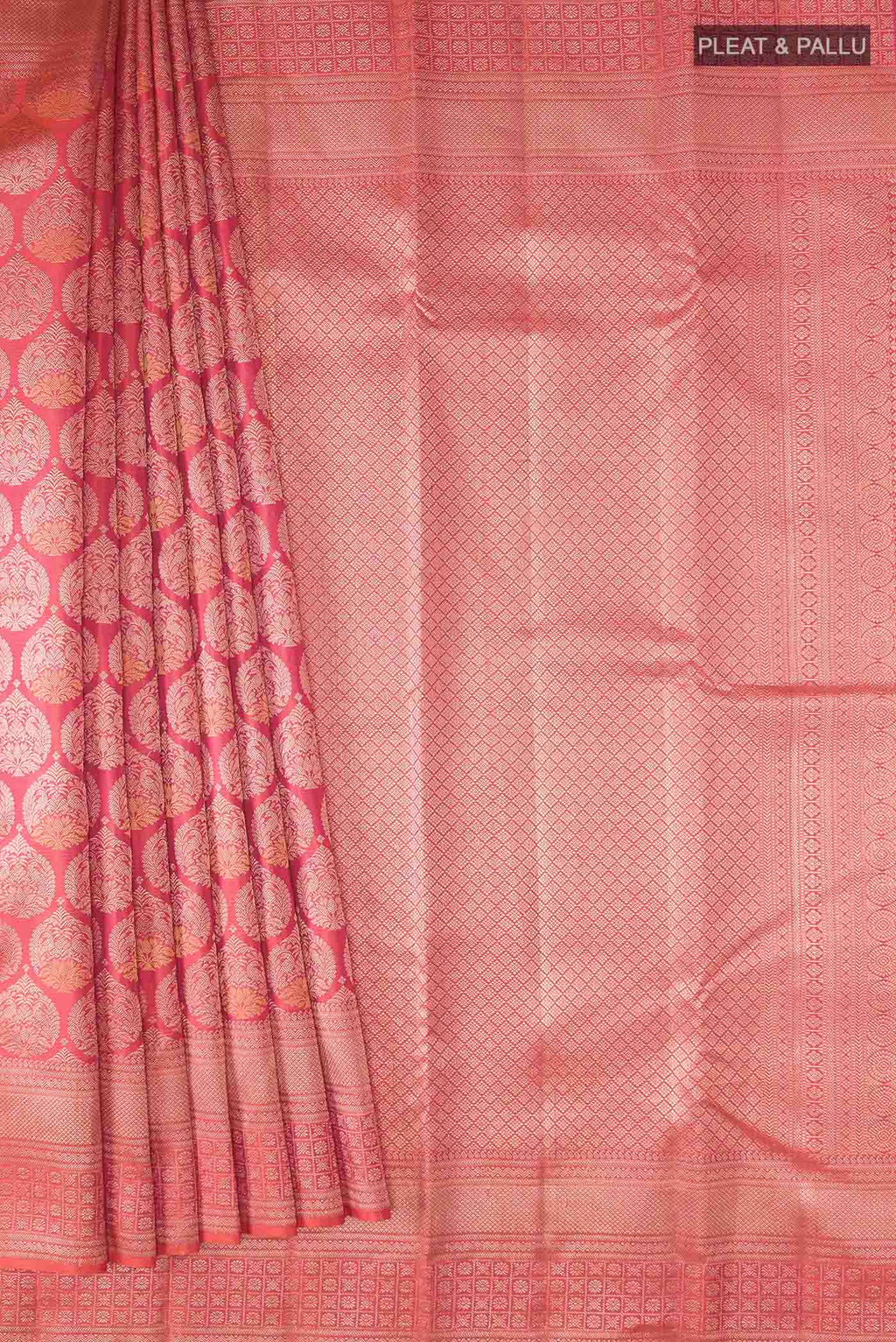 pleats pallu