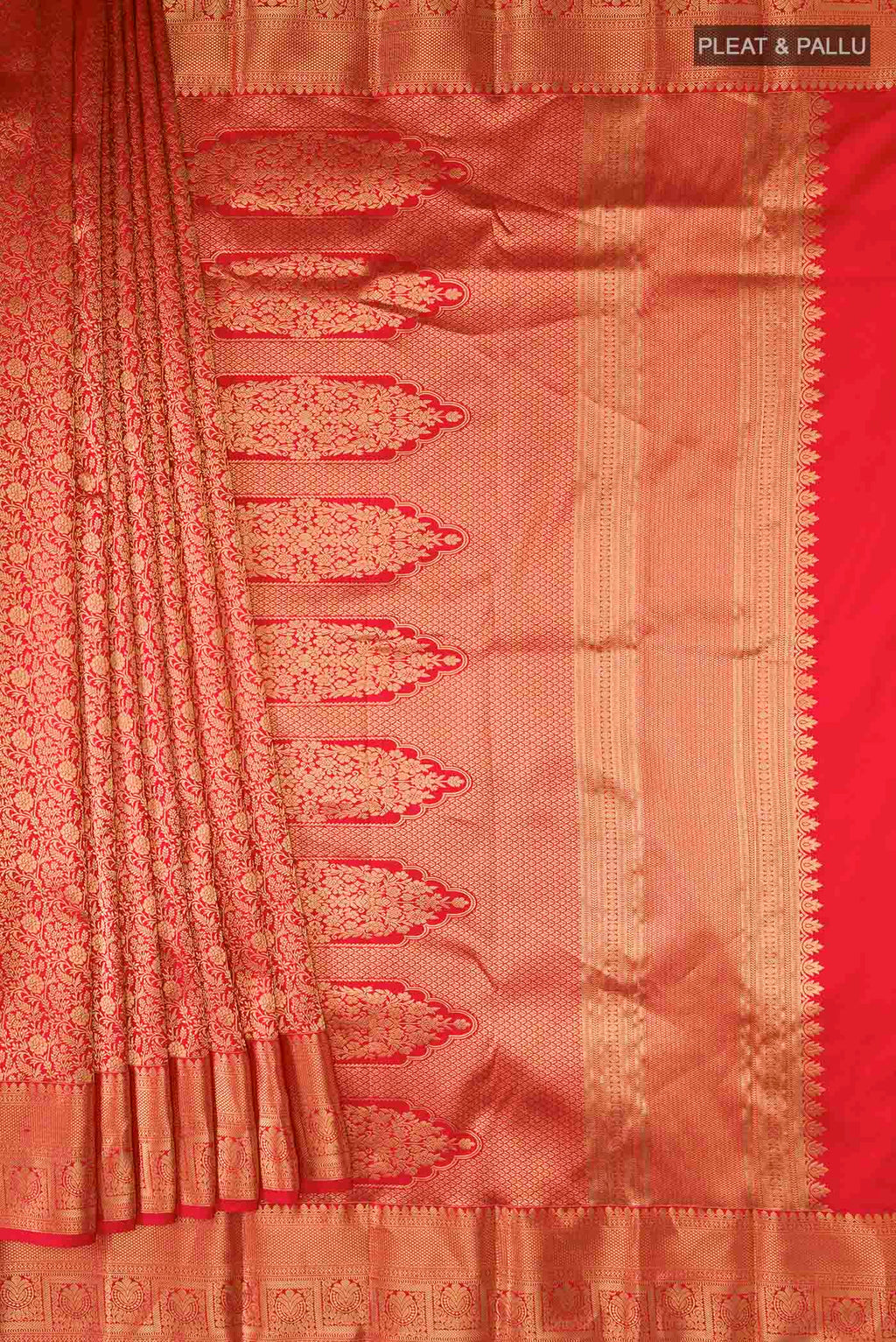 pleats pallu