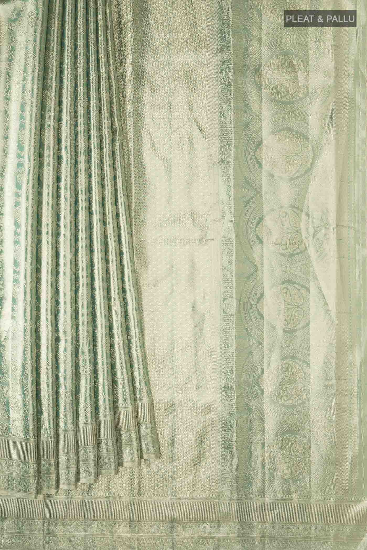 pleats pallu