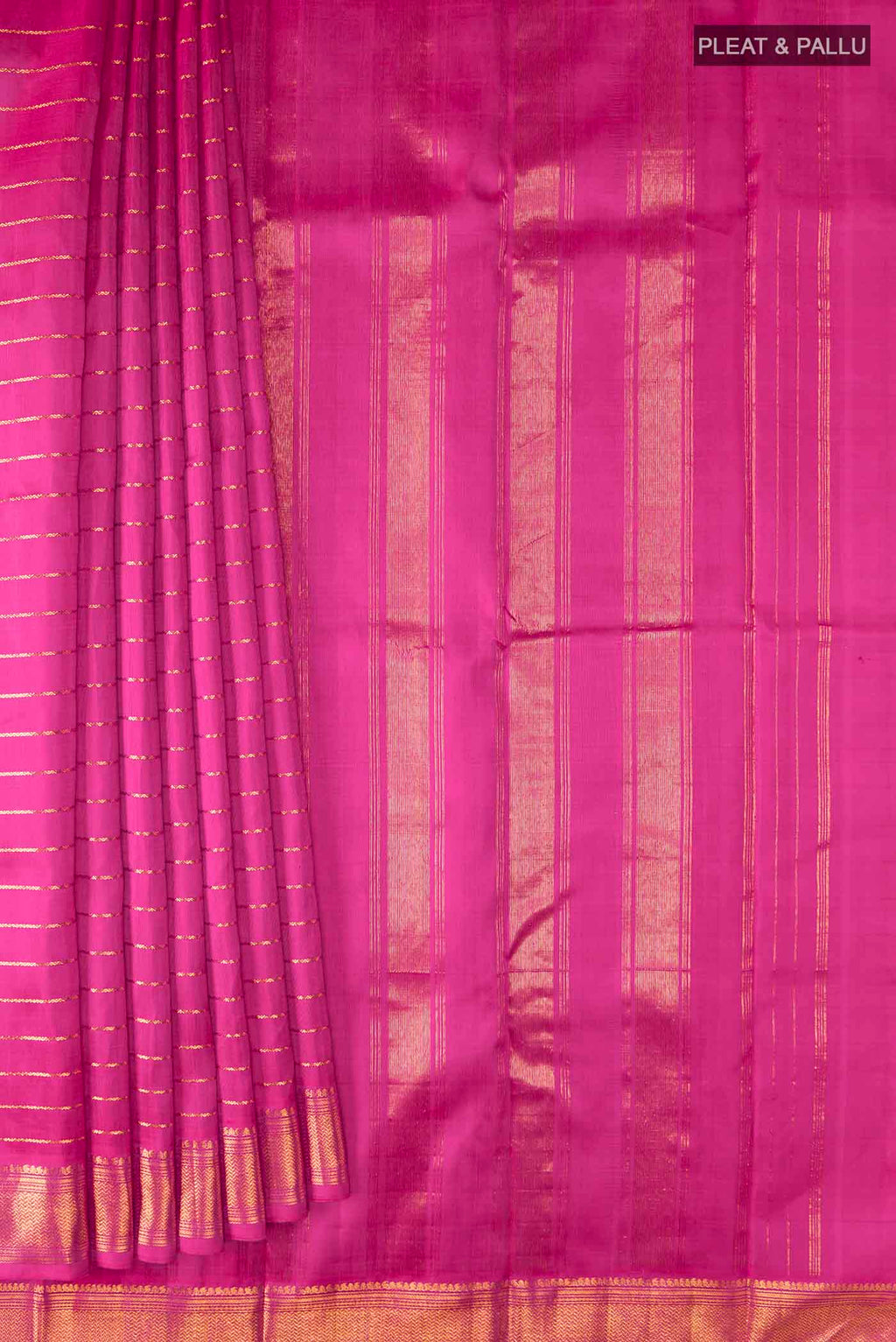 pleats pallu