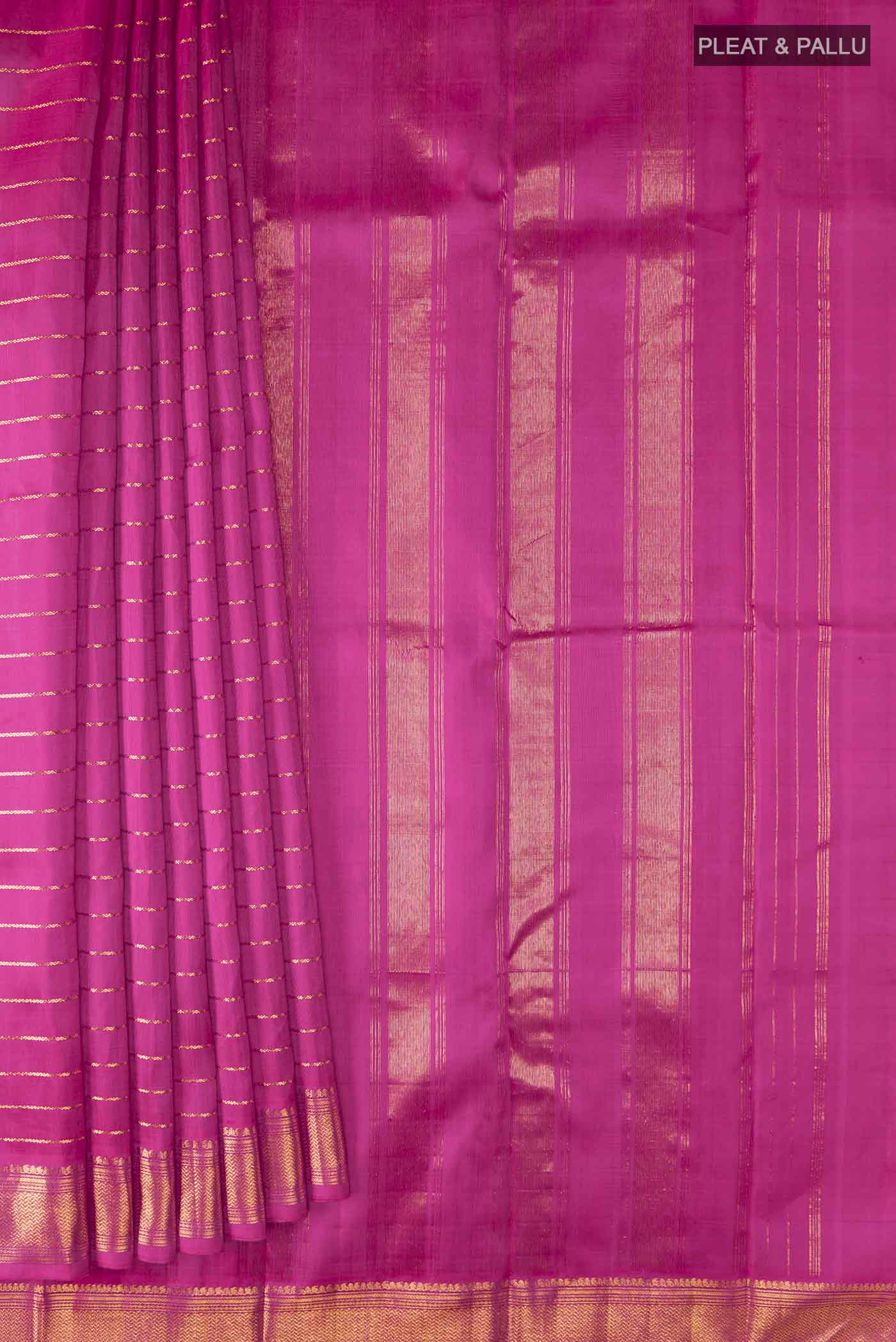 pleats pallu