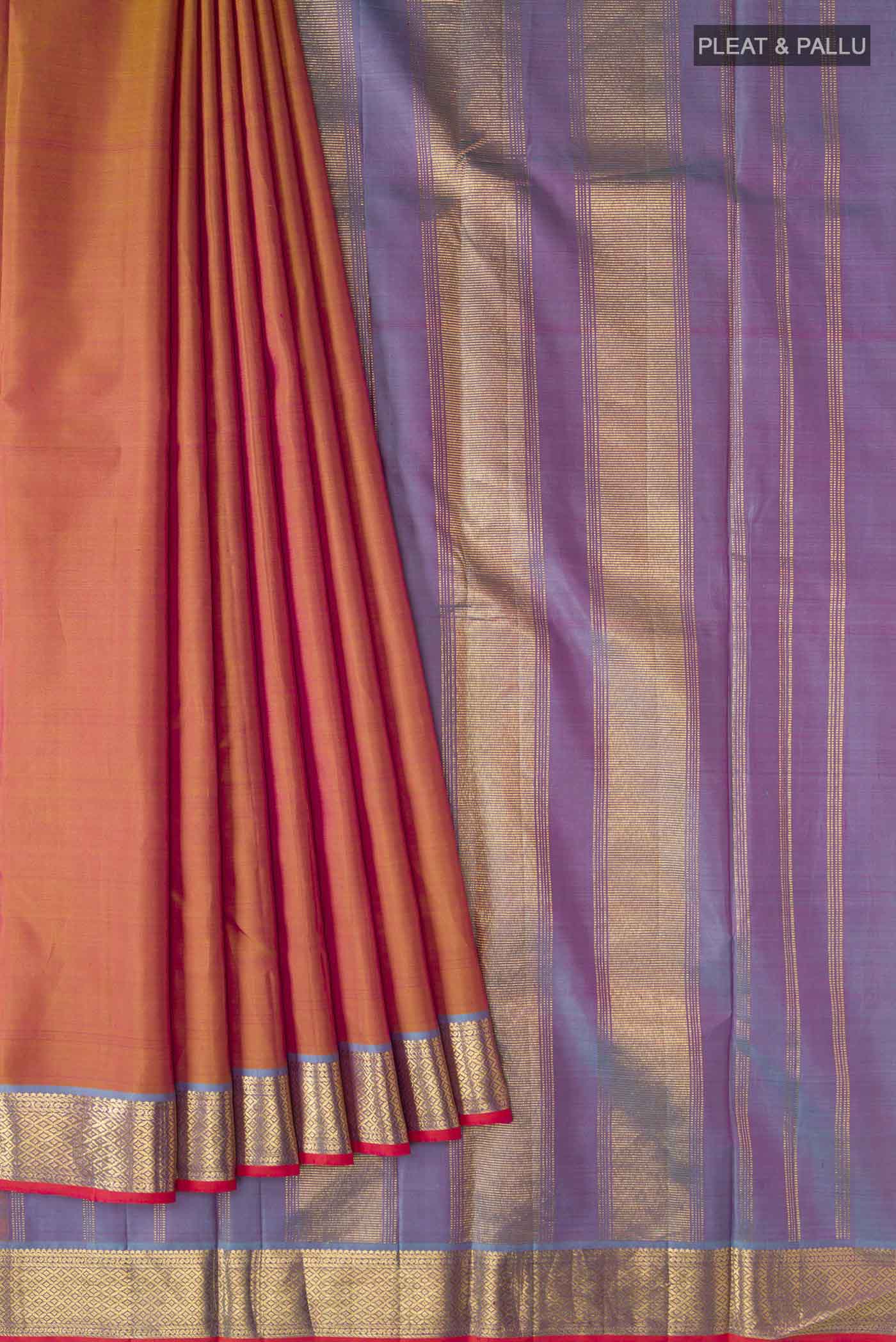pleats pallu