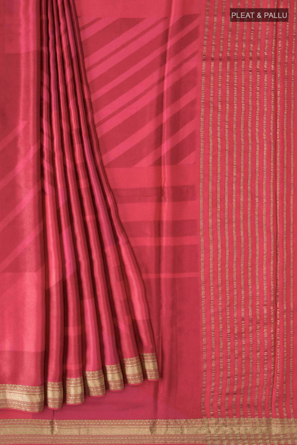 pleats pallu