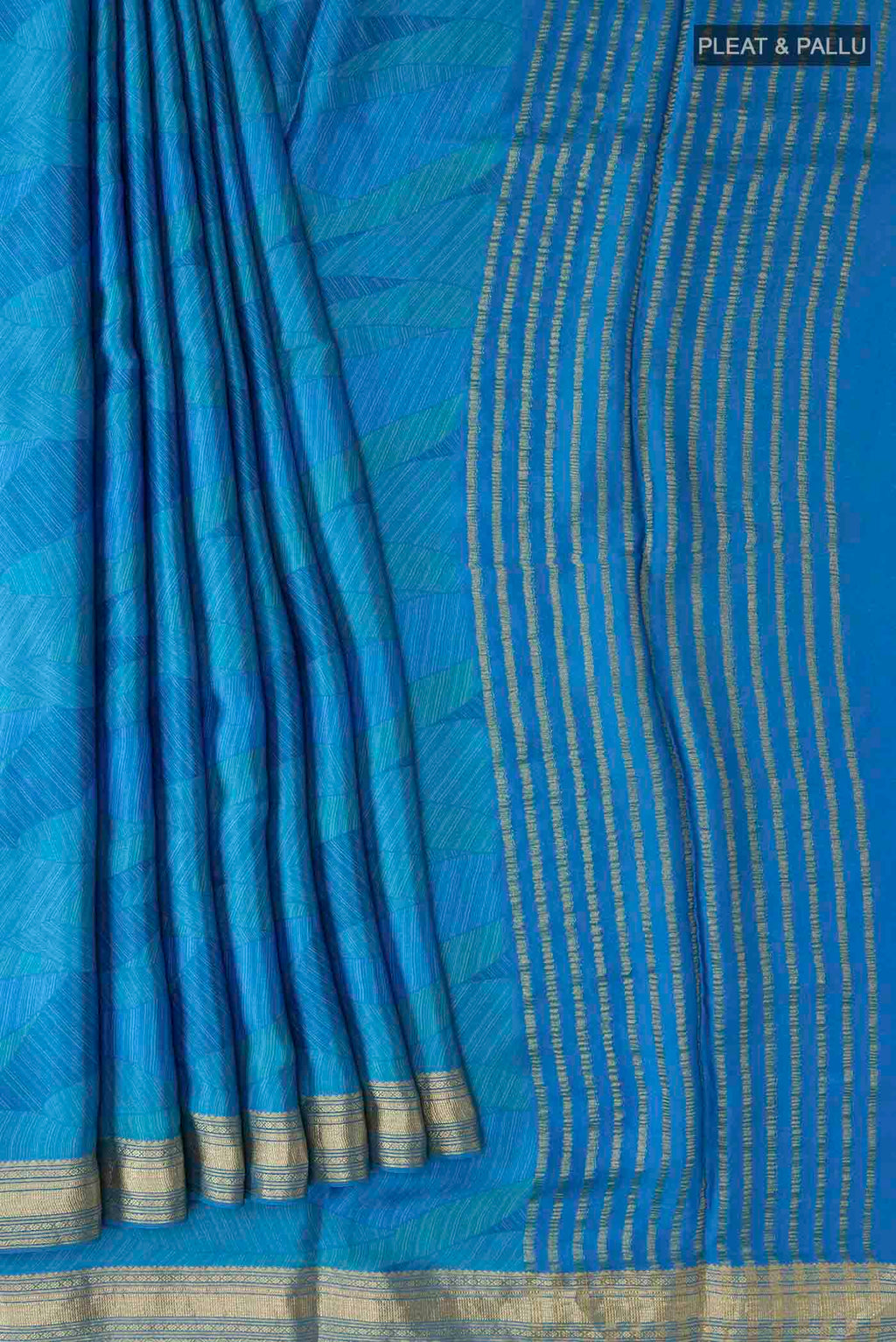 pleats pallu