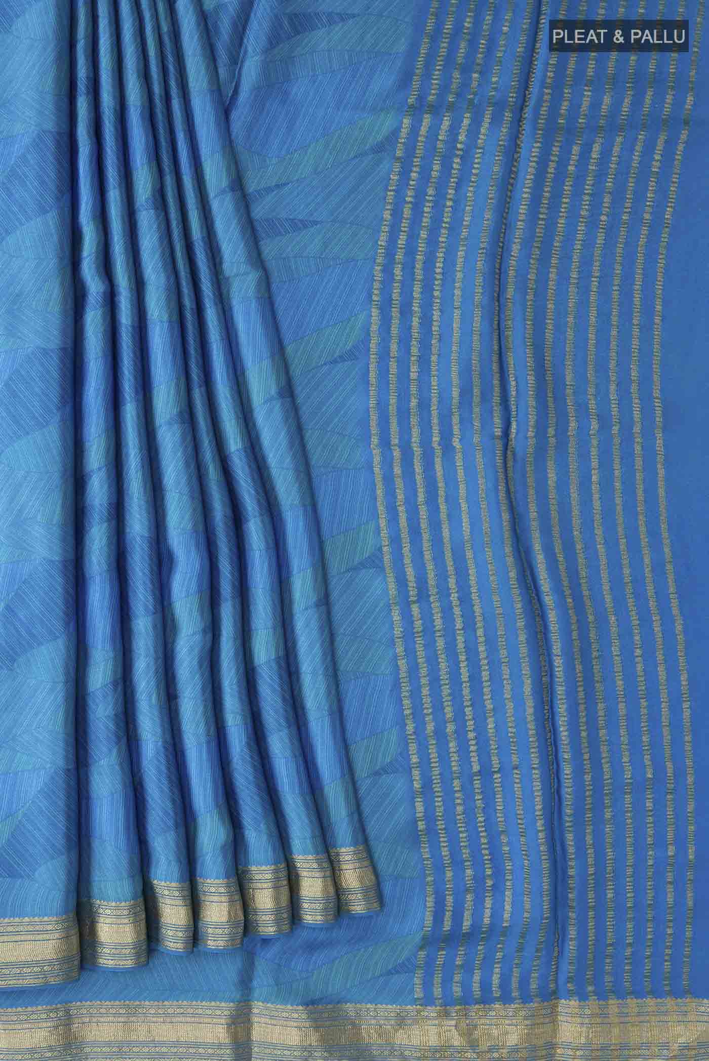 pleats pallu