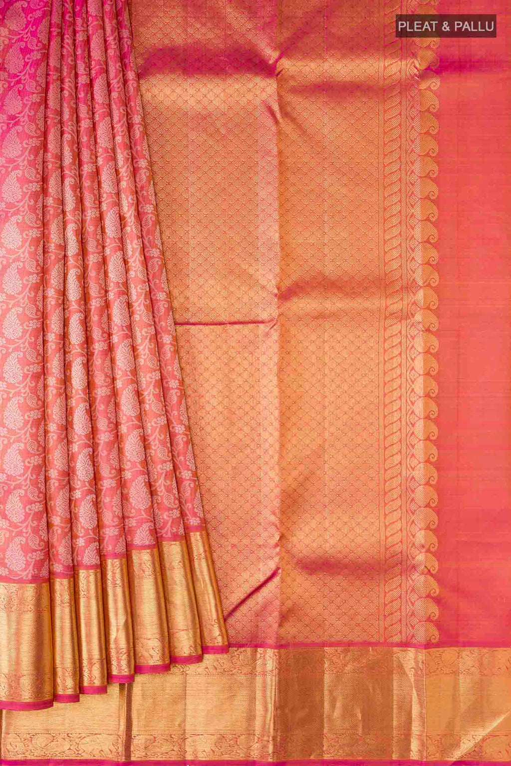 pleats pallu