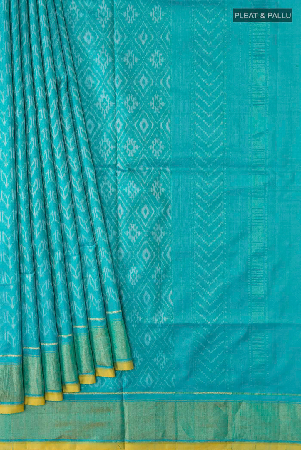 pleats pallu