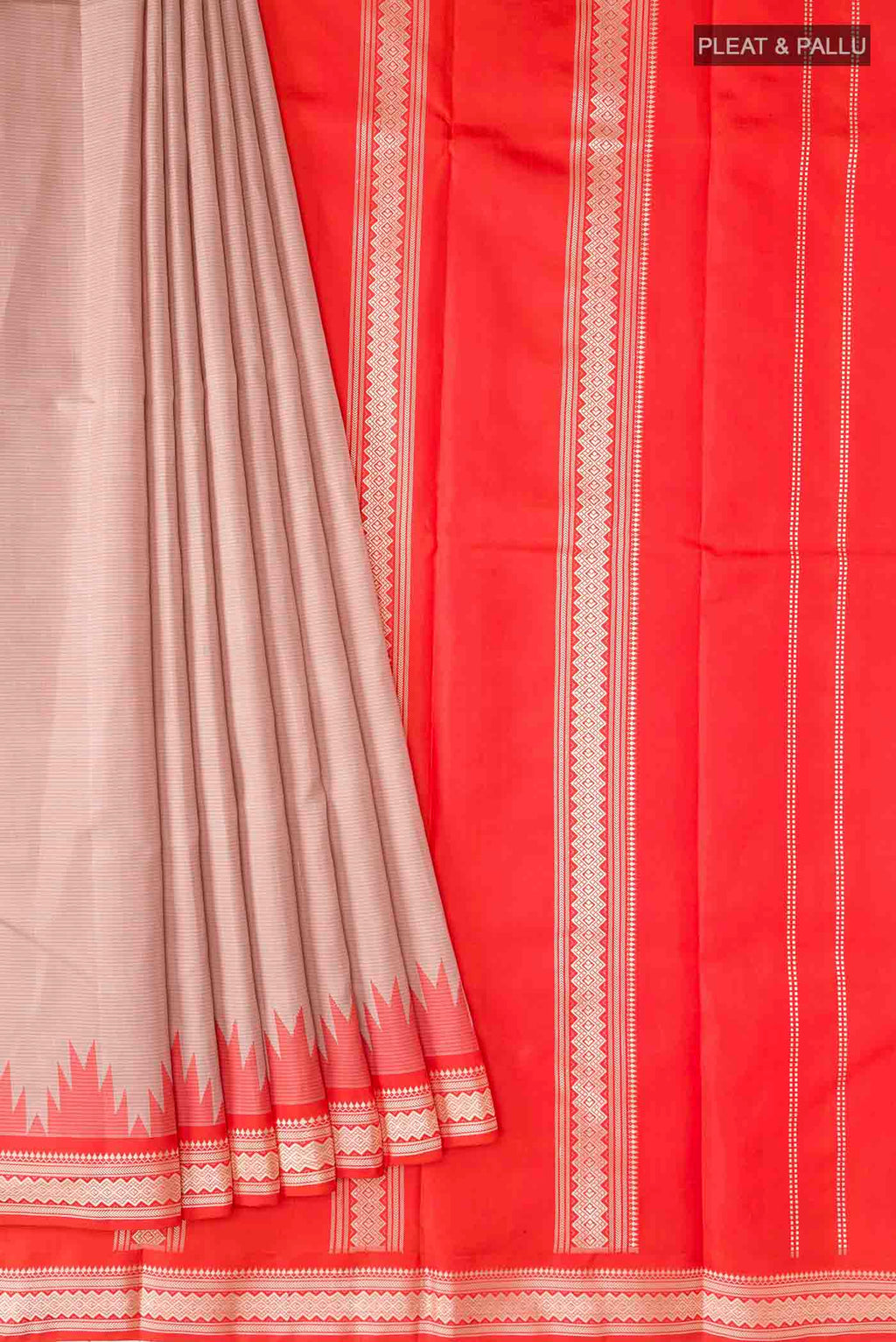 pleats pallu