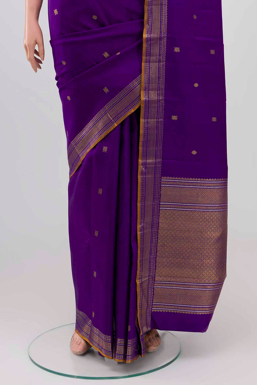 pleats pallu