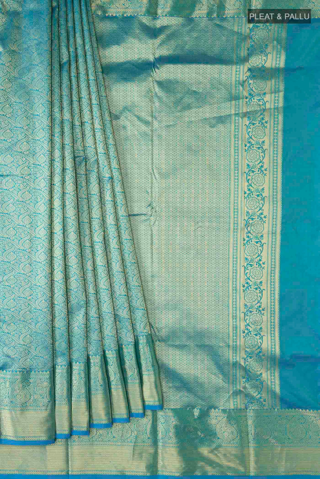 pleats pallu