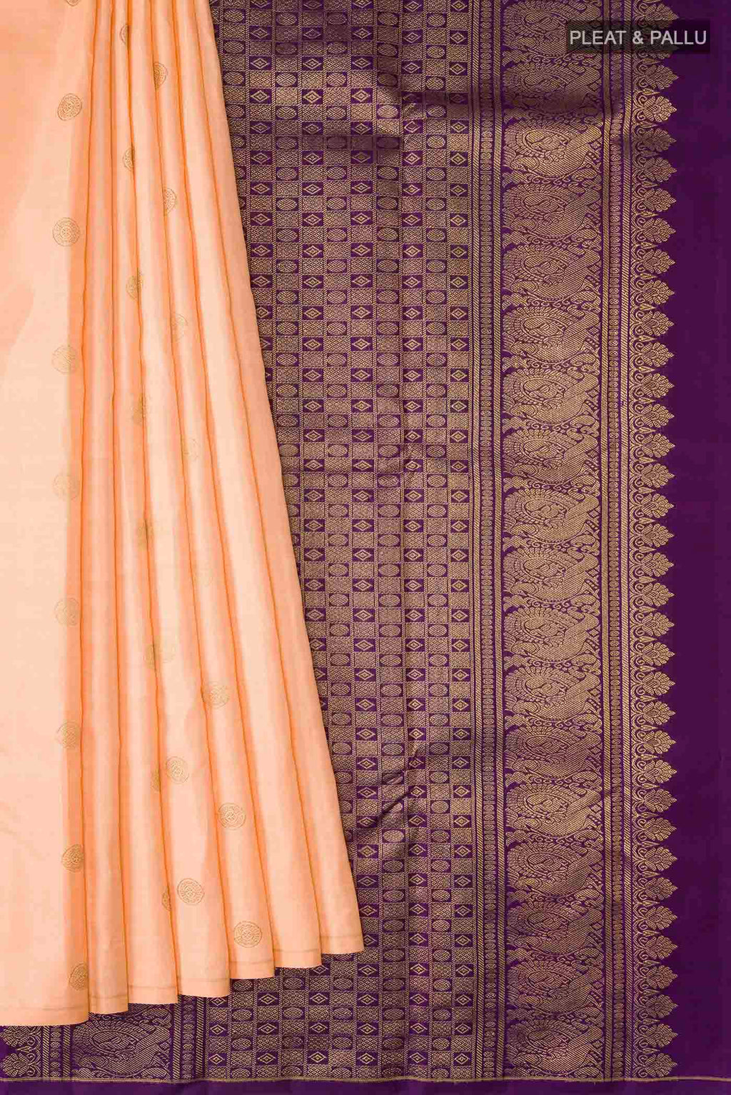 pleats pallu