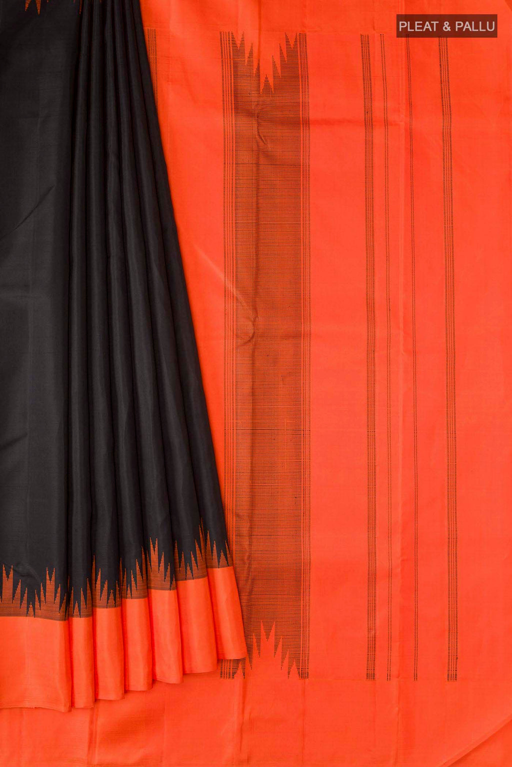 pleats pallu