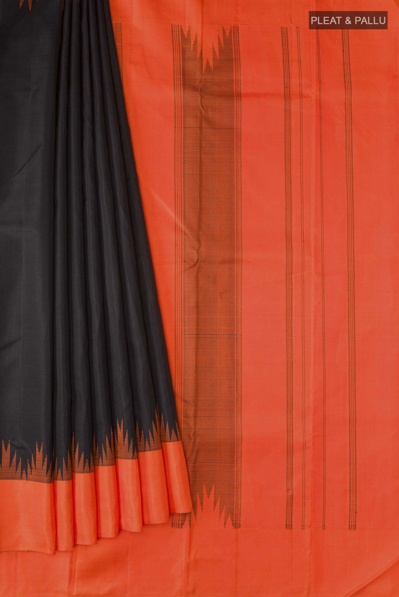 pleats pallu