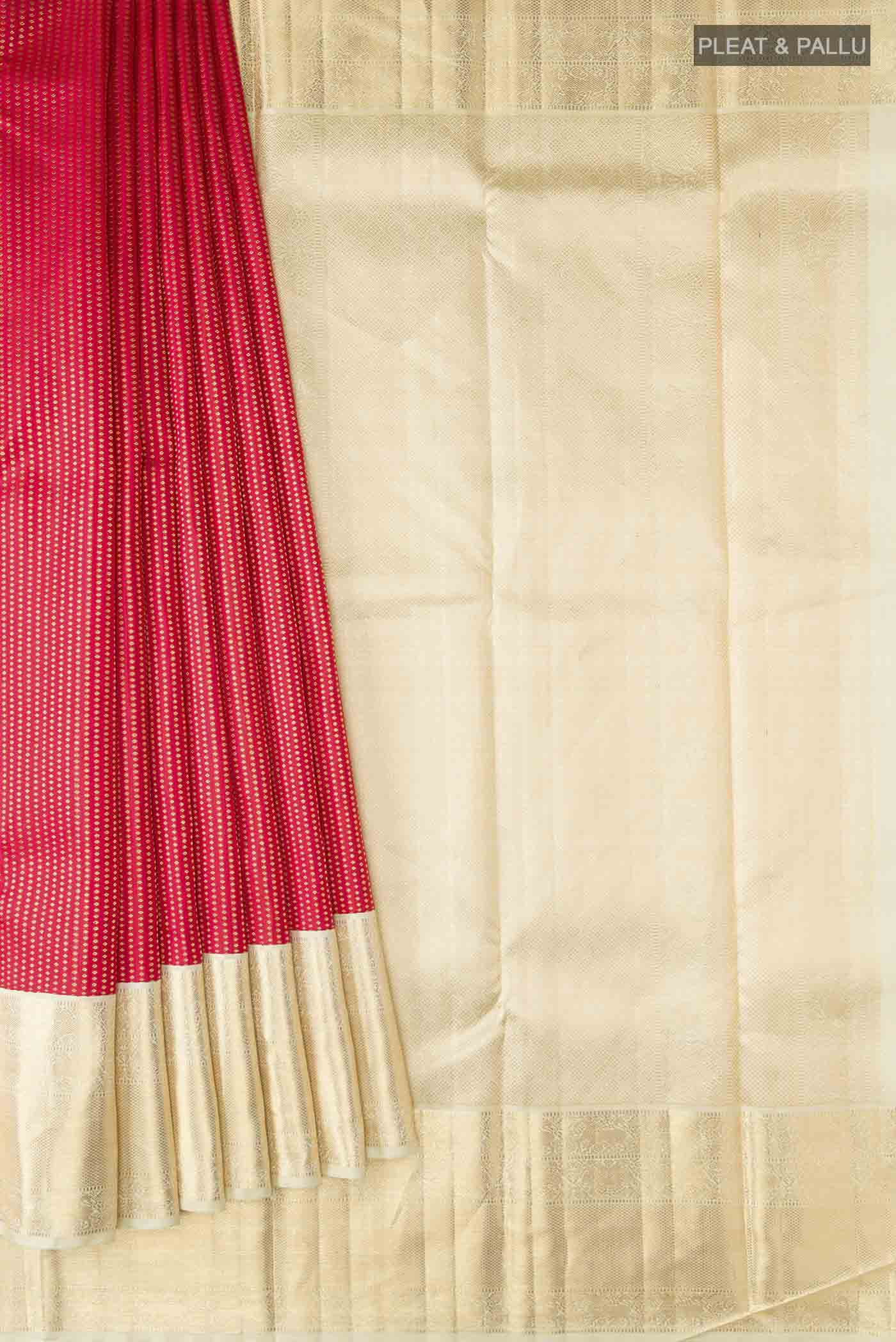 pleats pallu