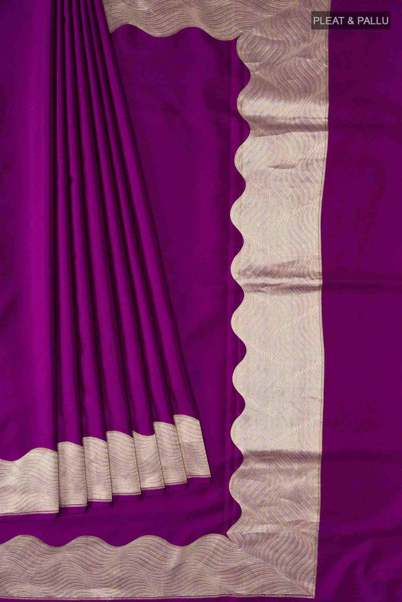 pleats pallu