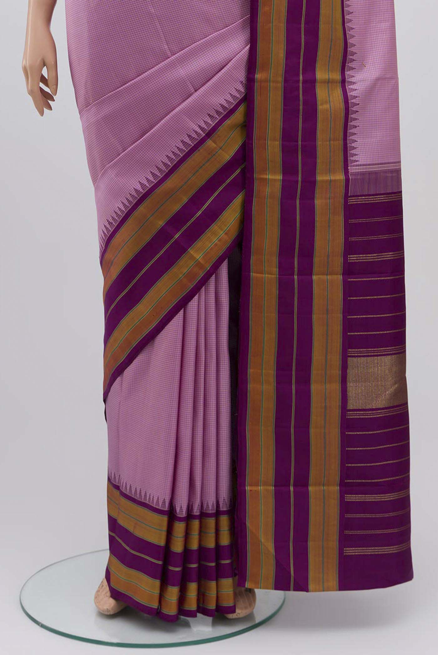 pleats pallu