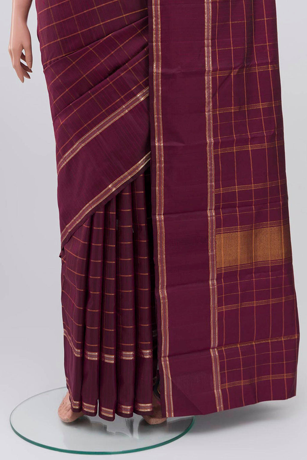 pleats pallu
