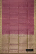 Maroon Dual Tone Soft Silk Saree with Zari Brocade on the body and Zari Border.  displayed on a mannequin
