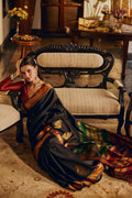 Esha-Black Kanchipuram Silk Saree