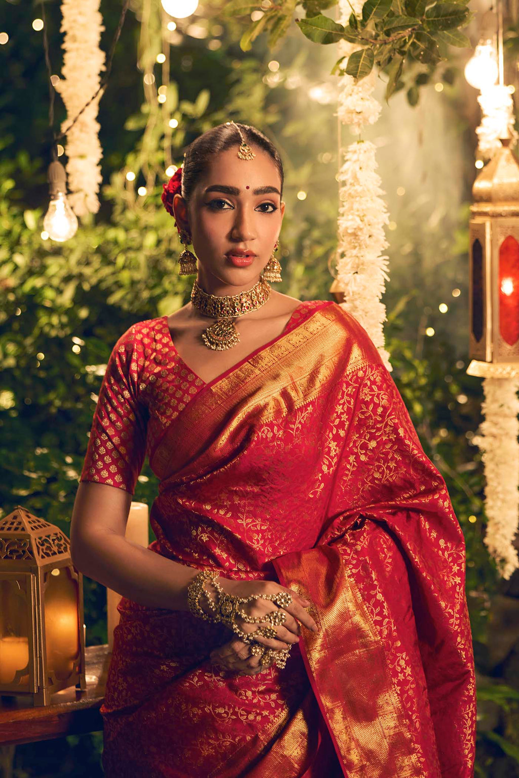 Swarnika-Pink Kanchipuram Silk Saree