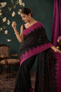Model wearing a Pure Organza Silk