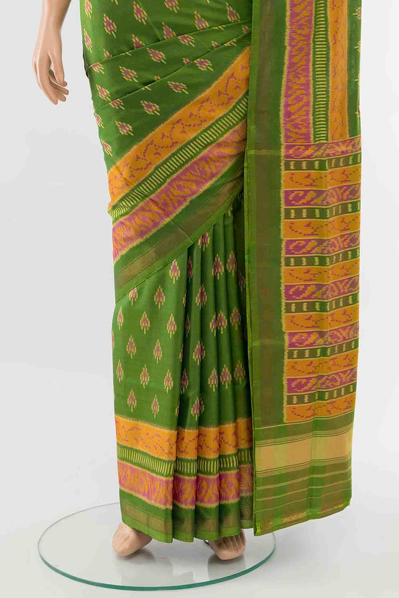 pleats pallu