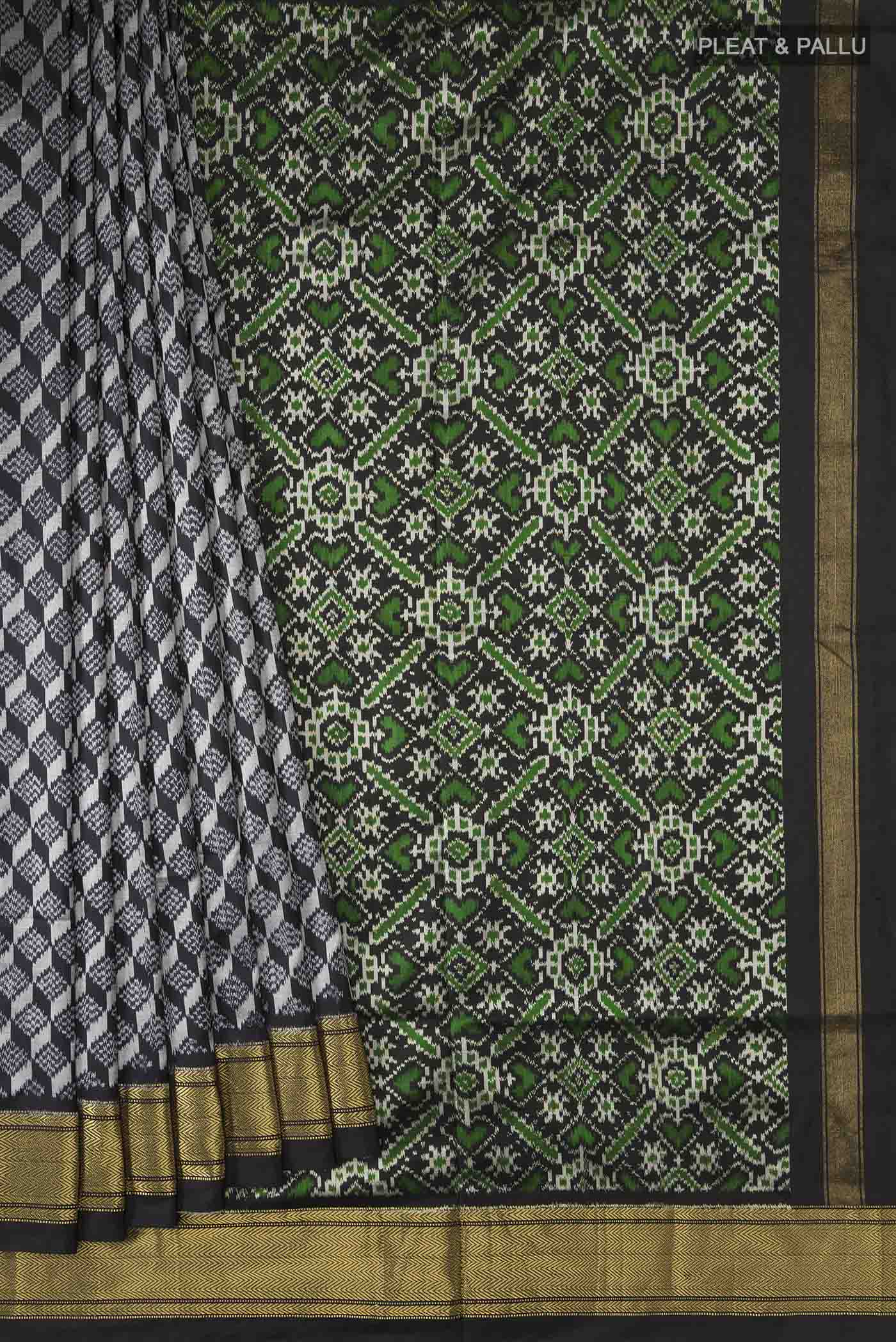 pleats pallu