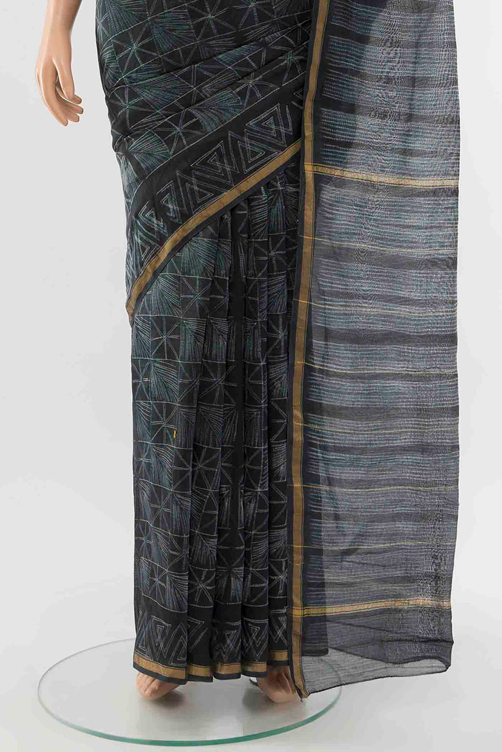 pleats pallu